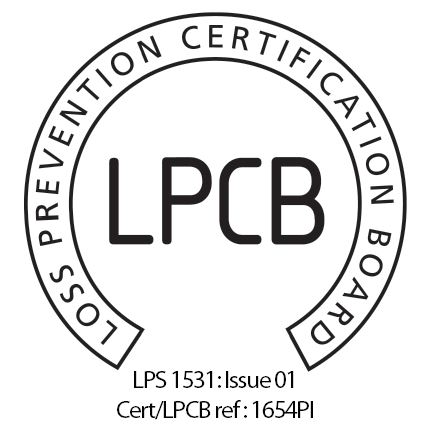 LPCB Logo - White